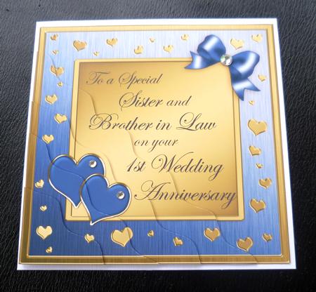 Sister and Brother in Law 1st Wedding Anniversary by Charlie Angel