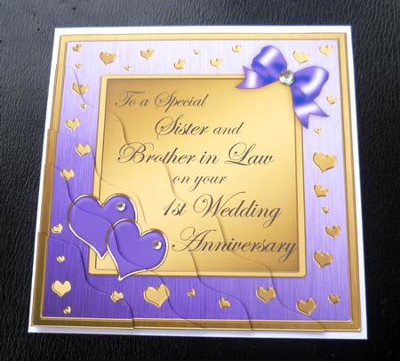 Sister and Brother in Law 1st Wedding Anniversary by Charlie Angel