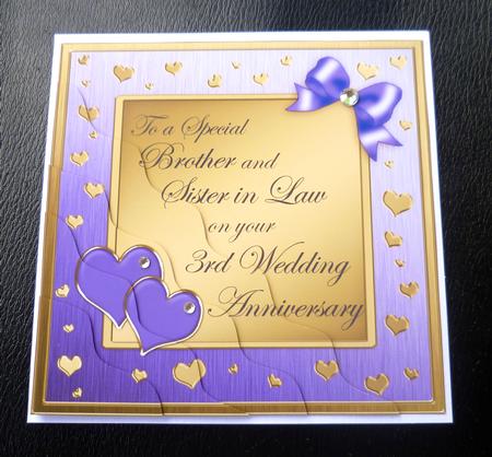 Brother and Sister in Law 3rd Wedding Anniversary by Charlie Angel