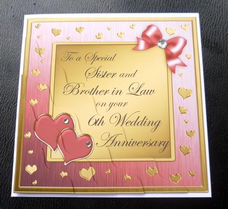 Sister and Brother in Law 6th Wedding Anniversary by Charlie Angel