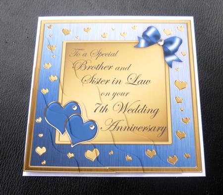 Brother and Sister in Law 7th Wedding Anniversary by Charlie Angel