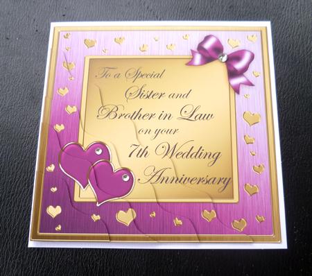 Sister and Brother in Law 7th Wedding Anniversary by Charlie Angel