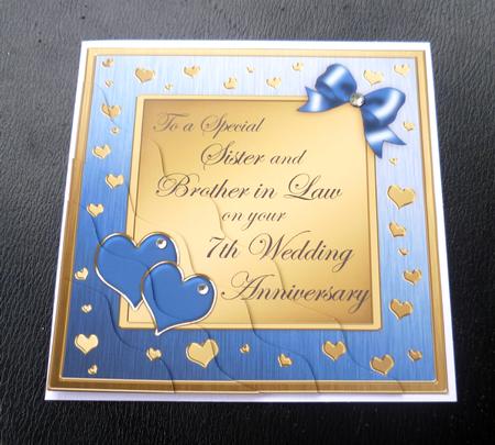 Sister and Brother in Law 7th Wedding Anniversary by Charlie Angel