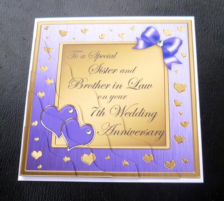 Sister and Brother in Law 7th Wedding Anniversary by Charlie Angel