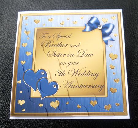 Brother and Sister in Law 8th Wedding Anniversary by Charlie Angel