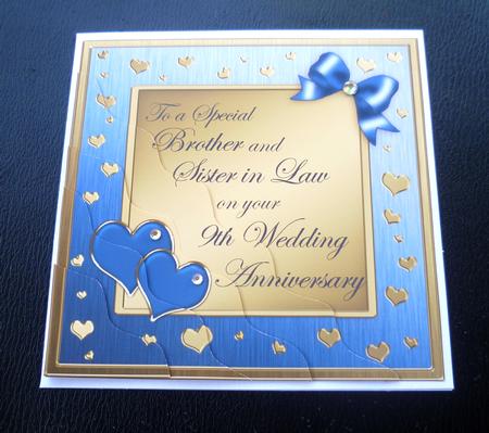 Brother and Sister in Law 9th Wedding Anniversary by Charlie Angel