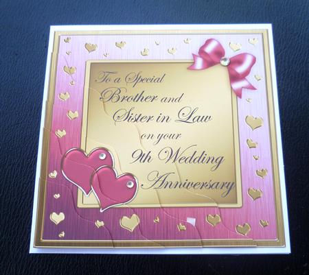 Brother and Sister in Law 9th Wedding Anniversary by Charlie Angel