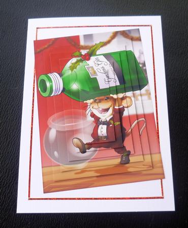 Christmas Gin Mouse! Pyramid by Charlie Angel