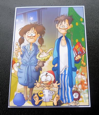 Babies First Christmas! A4 by Charlie Angel
