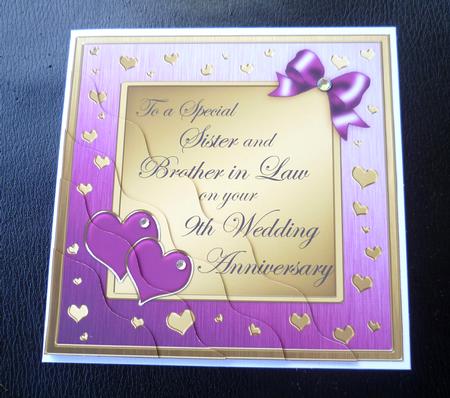 Sister and Brother in Law 9th Wedding Anniversary by Charlie Angel