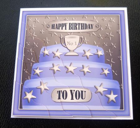 Birthday Cake Wavy Corner Side Stacker by Charlie Angel