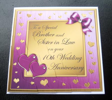 Brother and Sister in Law 10th Wedding Anniversary by Charlie Angel