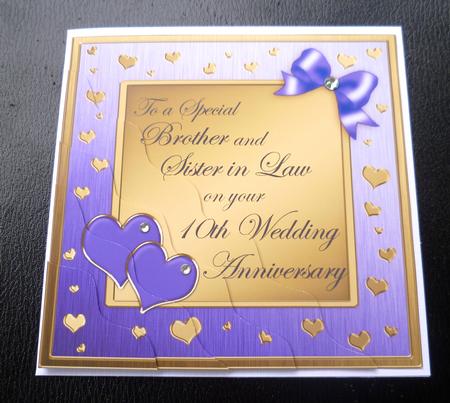 Brother and Sister in Law 10th Wedding Anniversary by Charlie Angel