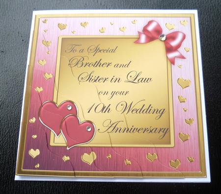 Brother and Sister in Law 10th Wedding Anniversary by Charlie Angel