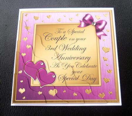 Special Couple 3rd Wedding Anniversary by Charlie Angel