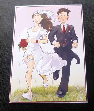 The Runaway Bride A4 by Charlie Angel