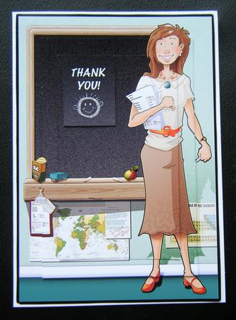 Teacher (female) A4. by Charlie Angel