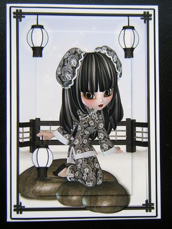 Zen Garden Beauty A4 by Charlie Angel