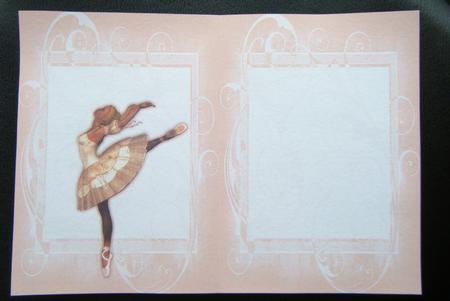 Beautiful Pink Ballerina Insert by Charlie Angel