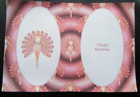 Pretty Peacock Fairy Insert by Charlie Angel