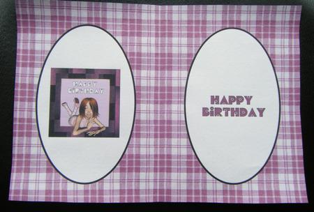 Birthday Girl Insert by Charlie Angel