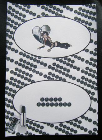 Goth Girl Landscape Insert by Charlie Angel