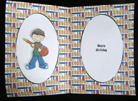 Jam Session Guitar Boy 2 Insert by Charlie Angel