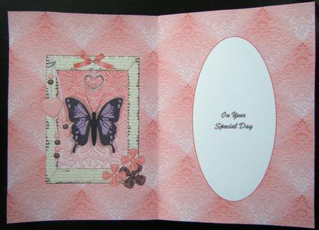 Butterfly Love Special Day Insert by Charlie Angel