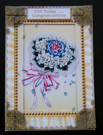 Wedding Bouquet Ruffles 2 Spiral Edge Stacker 7x5in Cfront by Charlie Angel