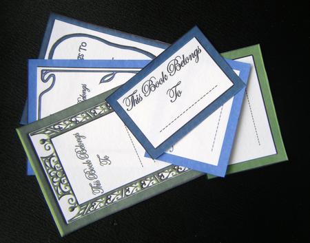 Bookplates 1 by Charlie Angel