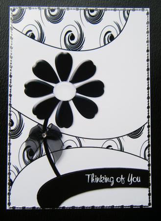 Monochrome Flowers & Swirls Step by Step by Charlie Angel