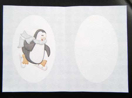 Chill Out -  Cute Penguin Co-ordinating Insert 2 by Charlie Angel