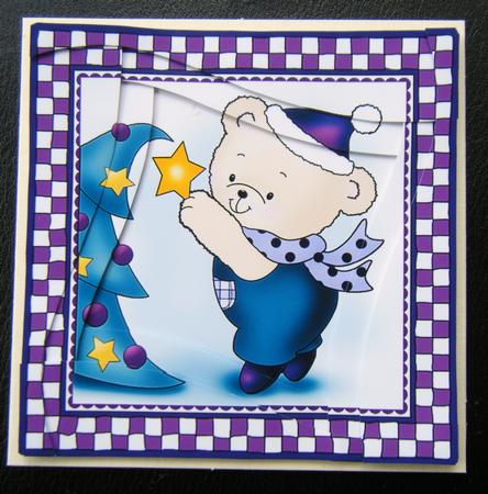 Robert's Christmas Tree Quick Card Wavy Spiral Side Stacker by Charlie Angel