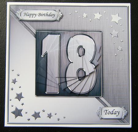 18th Metallic Age Quick Card with Twisted Pyramage by Charlie Angel