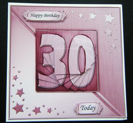 30th Metallic Age Quick Card with Twisted Pyramage by Charlie Angel