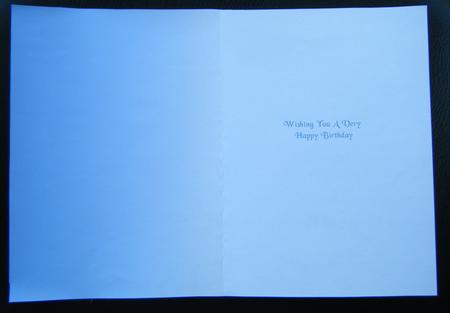 Blue Wishing You a Very Happy Birthday by Charlie Angel
