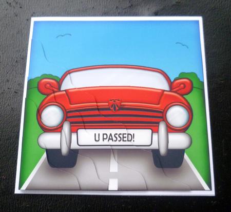 Fun Sports Car U Passed Wavy Corner Side Stacker Topper by Charlie Angel