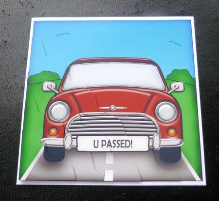 Fun Mini Car U Passed Wavy Corner Side Stacker Topper by Charlie Angel