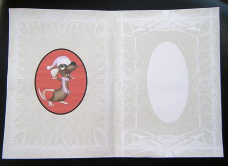 Xmas Mouse Red Insert by Charlie Angel
