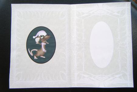 Xmas Mouse Green Insert by Charlie Angel