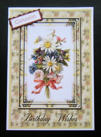 Quick Card Daisy Bouquet by Charlie Angel