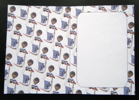 Boys Scooter Insert by Charlie Angel