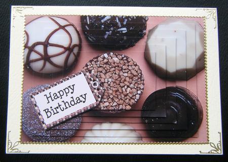 Chocolates Card Kit: Pyramage, A4, A5 by Charlie Angel