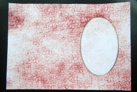 Washed Out Flowers Card Front or Insert by Charlie Angel