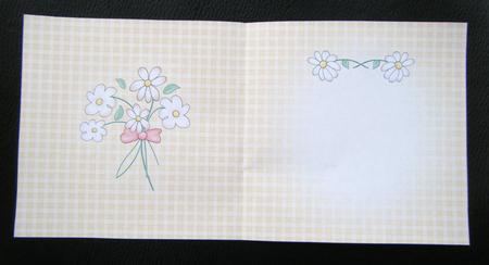 Pretty Gingham Square Portrait Insert by Charlie Angel