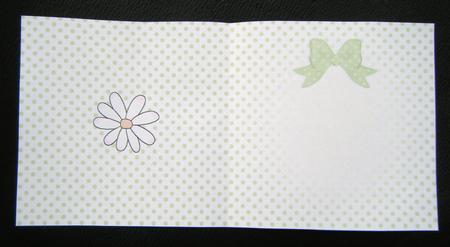Pretty Dots Square Portrait Insert by Charlie Angel