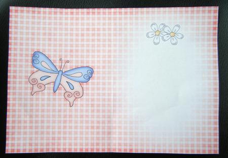 Fluttery Butterfly Insert A5 Portrait by Charlie Angel
