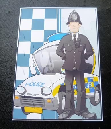 Policeman Dude A4 by Charlie Angel