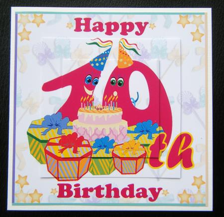 Fun Pink Birthday with Presents by Charlie Angel