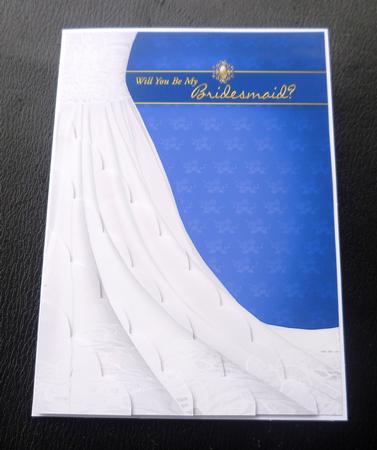 Two Will You Be My Bridesmaid Toppers by Charlie Angel